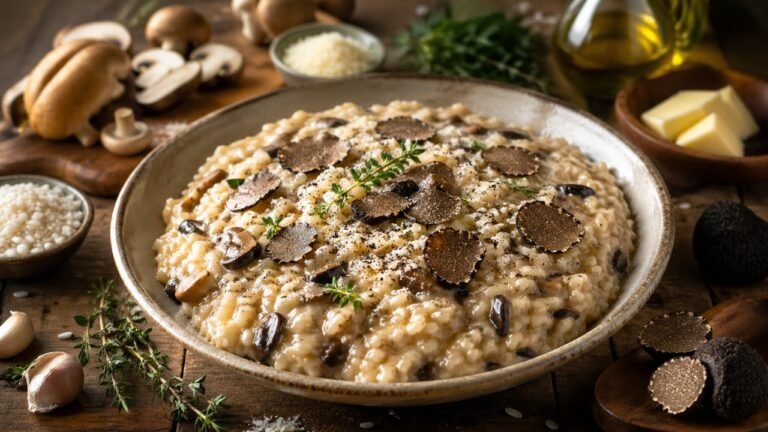 Truffle Mushroom Risotto