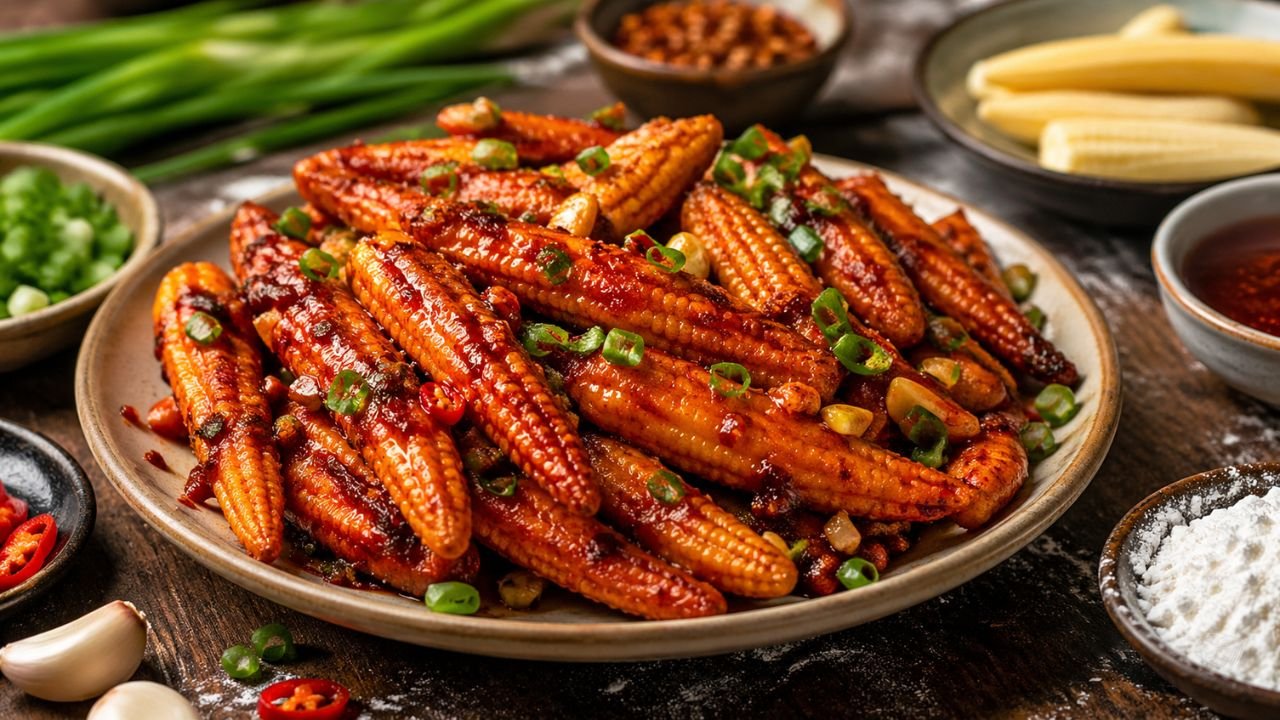 Crispy Chilli Baby Corn