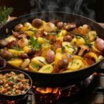 « Je la prépare en 10 minutes pour toute la famille » : ma poêlée poireaux-pommes-lardons ultra simple et rapide à faire